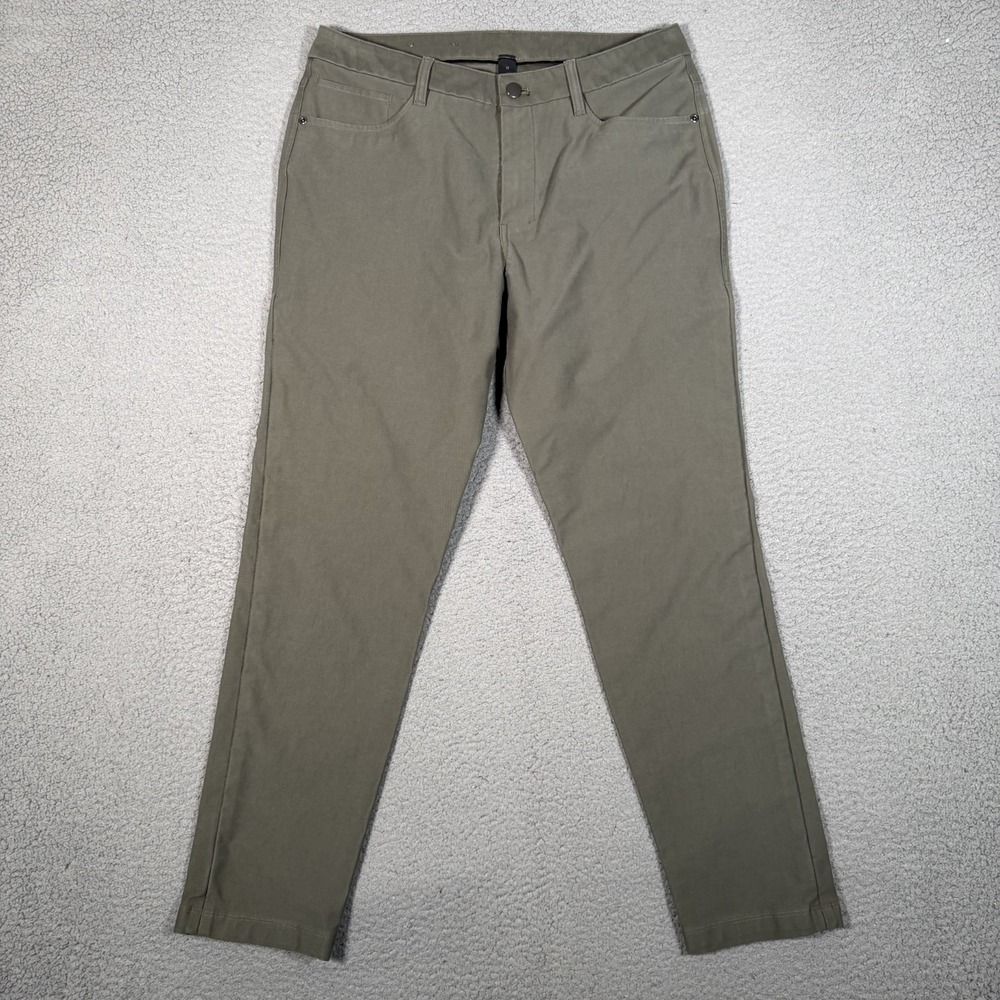 Lululemon Pants Mens 32x29 Sage Green ABC Slim Fit Utilitech Golf Casual Preppy